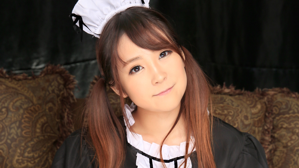 1pondo 031224_001 Mahoro-chan! The big breasted loli-maid!