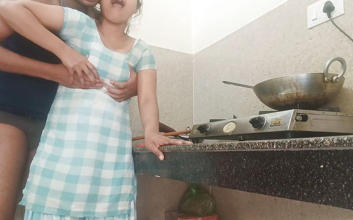 20 Yers Old Indian Desi Village Bhabhi Was Fucked by Dever in Kitchen on Clear Hindi Audio