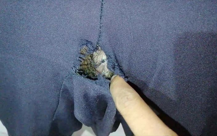 Aian My Wife's Tight Pussy Friend Came Back Into the Room Wearing a Torn Dress Fuck Like Doggy