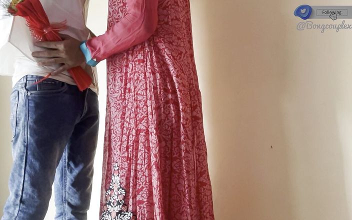 Almost Got Caught by Her Husband Desi Bengali Village Bhabi Fucked Doggy Style and Creampied with Horny Audio