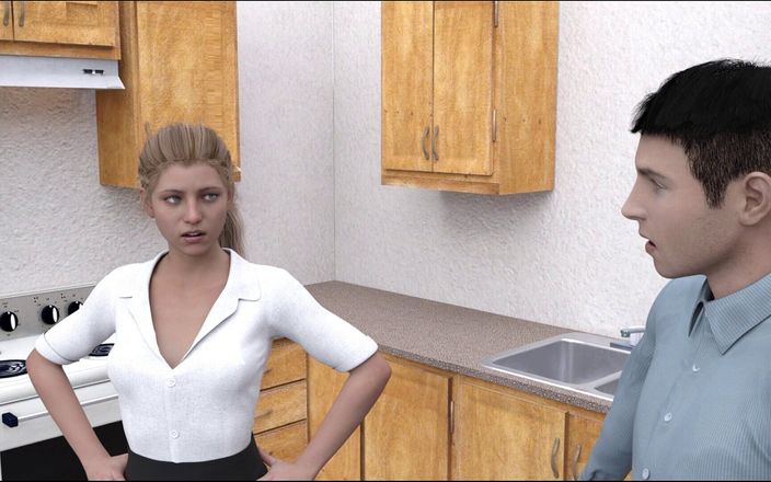 Amy Works with Skirt at Bar