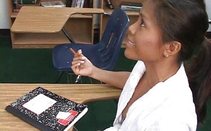Asian Slut Gets Fucked in Ass by Her Teacher