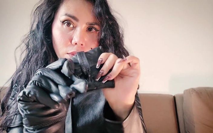 Asmr Leather Gloves & Dress