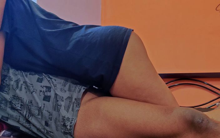 Beautiful Wife Helps Her Husband Release Stress.