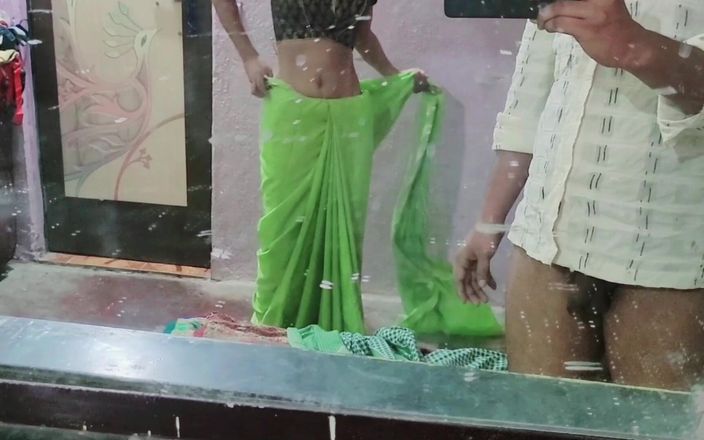 Bhabhi Ko Saree Pahenna Sikhaya or Chod Diya