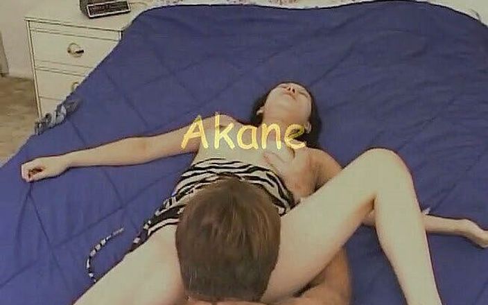 Brunette asian bitch sucking and getting facial