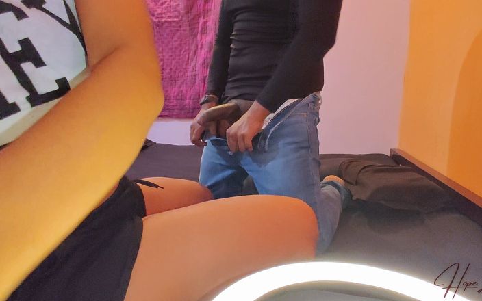 Crazy Horny Stepsister Offers Herself to Stepbrother for Pleasure