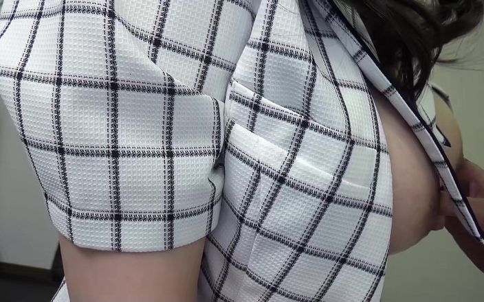Curvy Japanese Teen with Big Saggy Natural Tits at Uncensored Roleplay Creampie Fuck