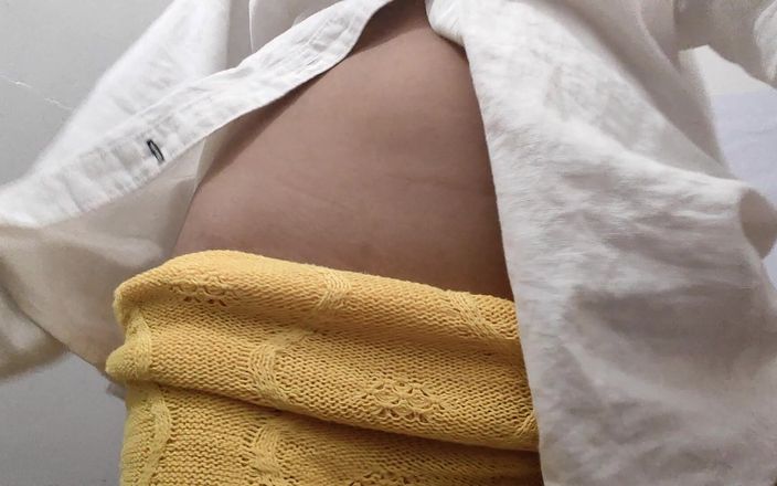 Cute Baby Doll, a Teen Girl Hiding From Family and Masturbating, Wet Pussy and Self Pleasure