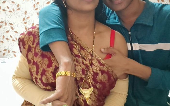 Cute Sexy Hot Wife Sarika Best Indian Doggy Style Sex in Bed with Her Husband