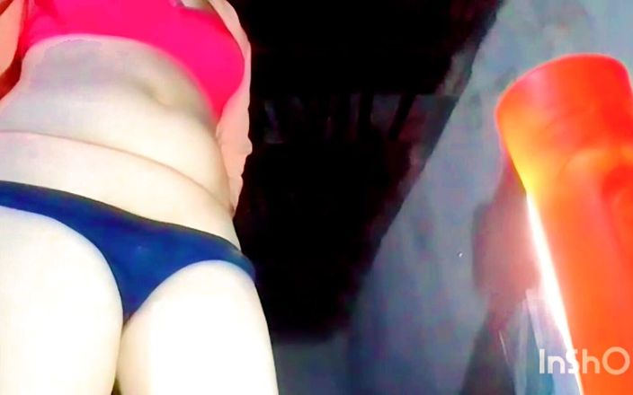 Desi Asian Hot Sexy Girl Is Quenching Her Sensuality and Is Having a Lot of Fun by Shaking Her Boobs