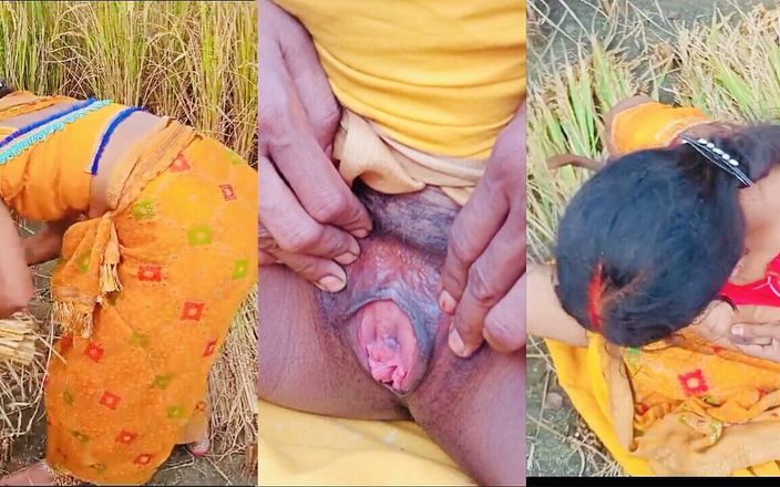 Desi Bhabhi Fucked in Paddy Field
