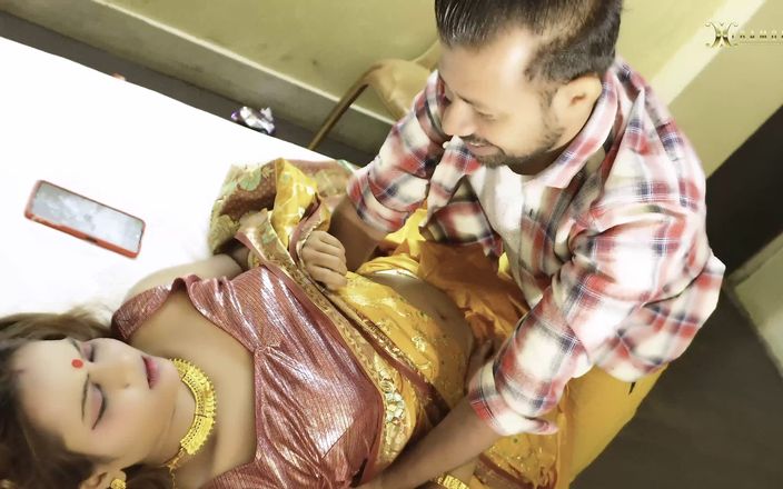 Desi Bhabi going to festival with her Debor Ji