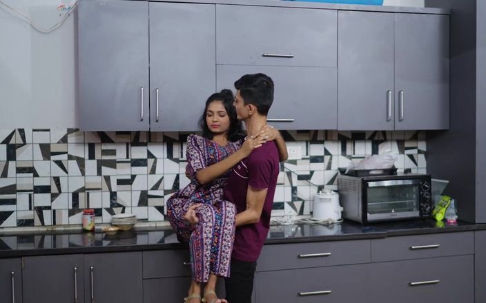 Desi Girl 18 Years Old Tight Pussy Hardcore Sex in Kitchen