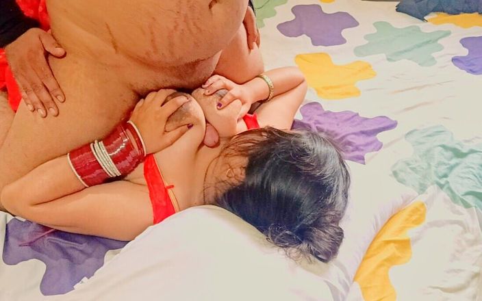 Desi Indian Aunty Gives Blowjob and Hot Sex Hindi Video