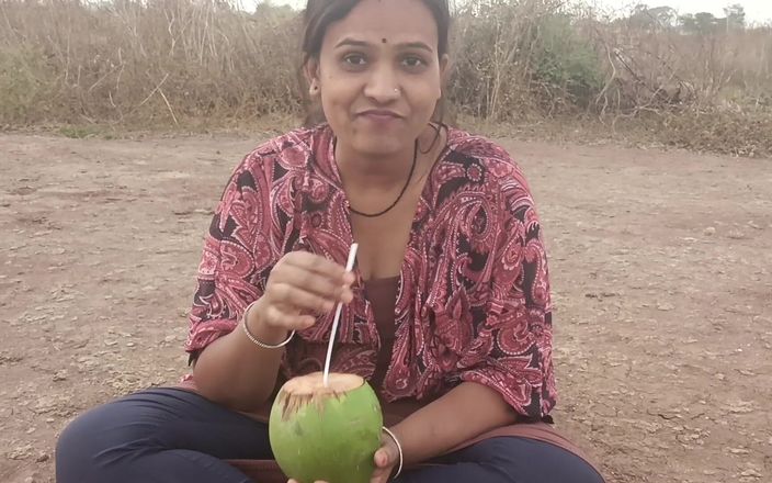 Desi Indian Marathi Kavita Riding on Dick in Jungle or Farm