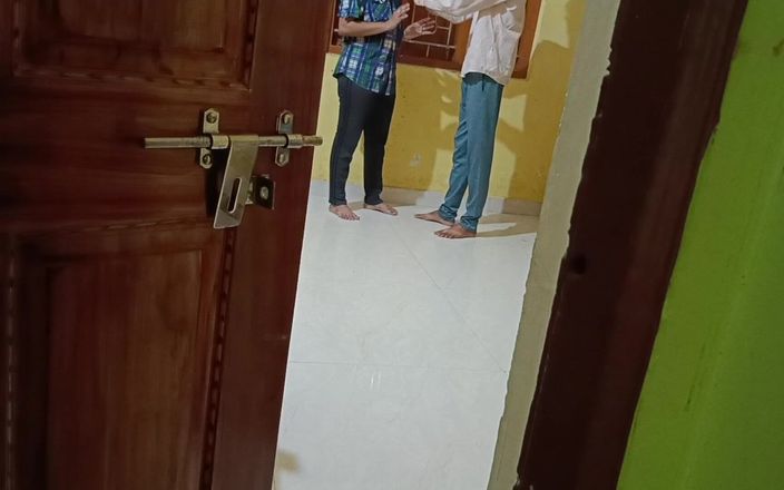 Desi Indian Students Getting Cock with Tution Teacher