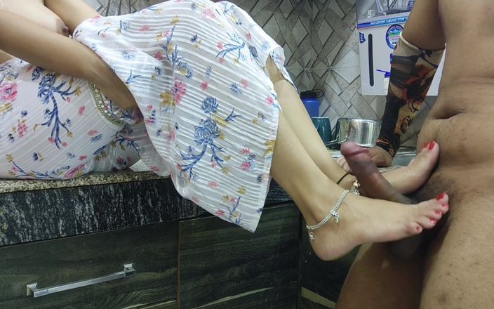 Desi Jija Sali Sex Romance in Kitchen Indian Jija Sali Sex with Dirty Hindi Talk Hardcore Sex