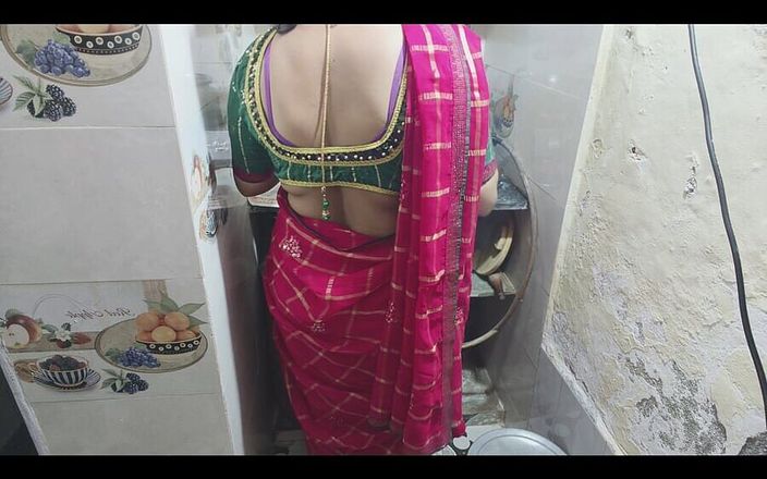 Desi Sister-in-law Was Cooking in the Kitchen When Brother-in-law Followed Sister-in-law