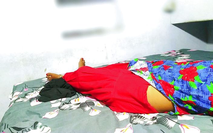 Desi Stepsis Took Her Stepbro Room for a Night Where He Want to Rest