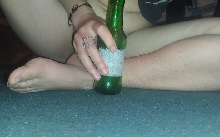 Desi village hairy girl bottle masturbation