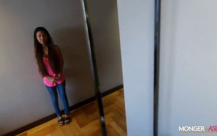 Desperate for a job, she agrees to bang the boss