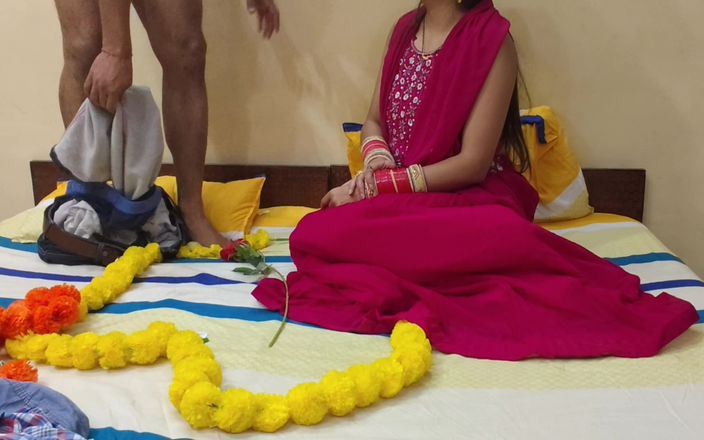 First Night of a Newly Married Desi Beautiful Girl with Addicted Husband