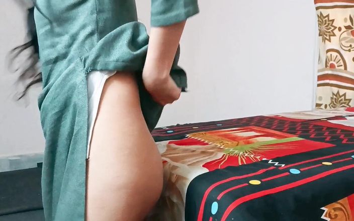 Fucked Round Ass of Punjabi Girlfriend