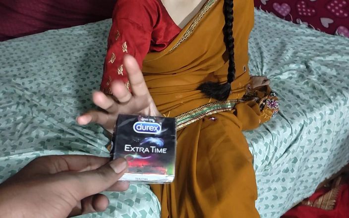 Fucking Her Step-brother with an Expensive Condom in Dowry at Her House