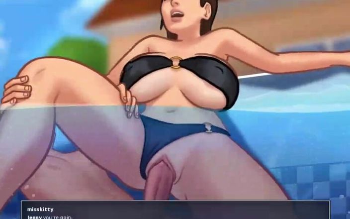 Fucking My Step Sister Jenny in the Swimming Pool
