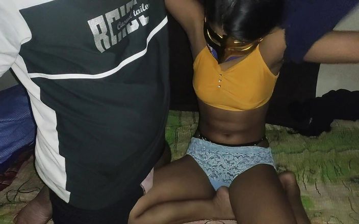 Girlfriend Boyfriend Having Fun in Room