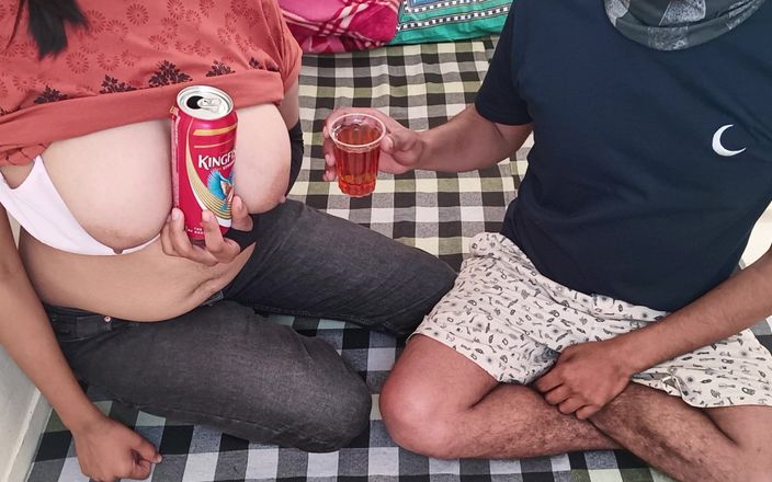 Girlfriend came for breakup party on Valentine's Day and said, fuck me (dirty hindi talking)