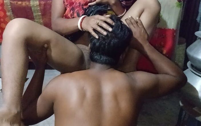 Hindi Audio My Stepmom Pussy Licking and Sex
