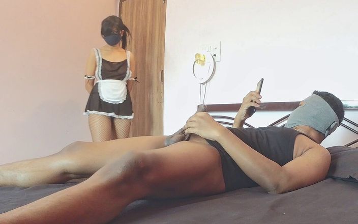 Horney Maid Has Sex with Her Boss
