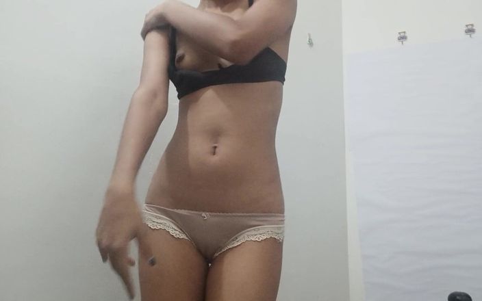 Horny Cute Girl with Smooth Body and Seducing with Smooth Masturbating