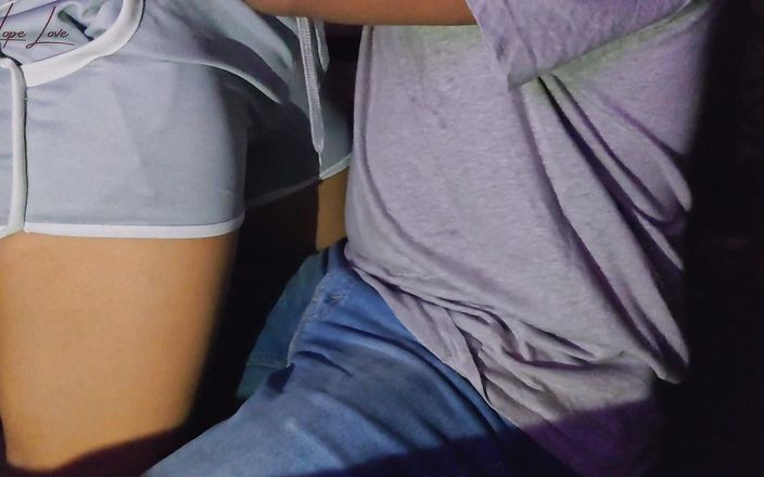 Horny Girl Gets on Top and Rides Like Crazy for Sex