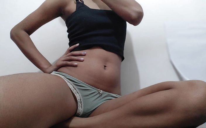 Horny Teen Masturbates in Her Bedroom and Cums Twice Hard