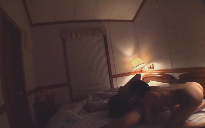 Hot Asian threesome in the hotel room