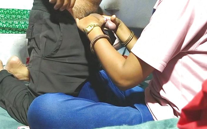 Hot Step Si Ster Sanjana in Tshirt and J Ea Ns Is Very Hungry for Cock