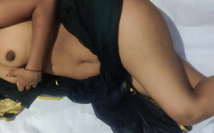 Hot Telugu tamil wife pussy fingering and romance first time in saree