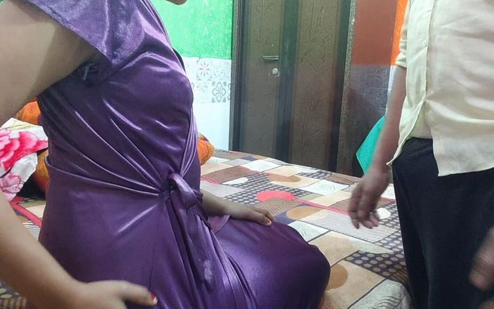 Husband Wife Real Sex Piraya Prajapati Made Her Husband's Mood Today, Fucked Her Husband with Full and Sucked Cock