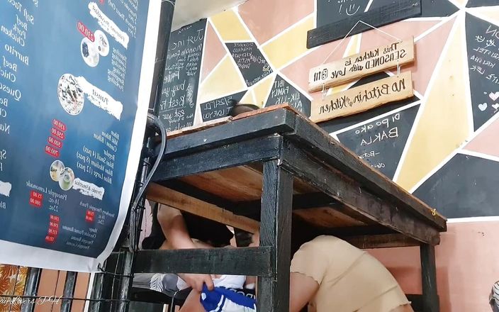 I Made My Horny Wifey Squirt in a Restaurant!