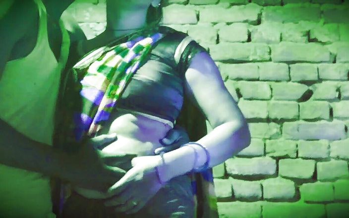 In the Dark Night, I Spat on My Neighbor Kanchan Chachi and Widened Her Pussy