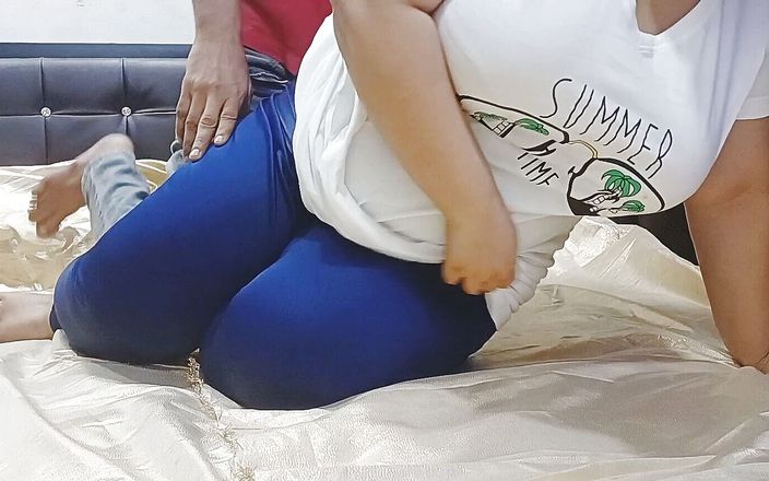 Indian BBW Girlfriend Huge Boobs Huge Ass Got Fucked - Different Angle