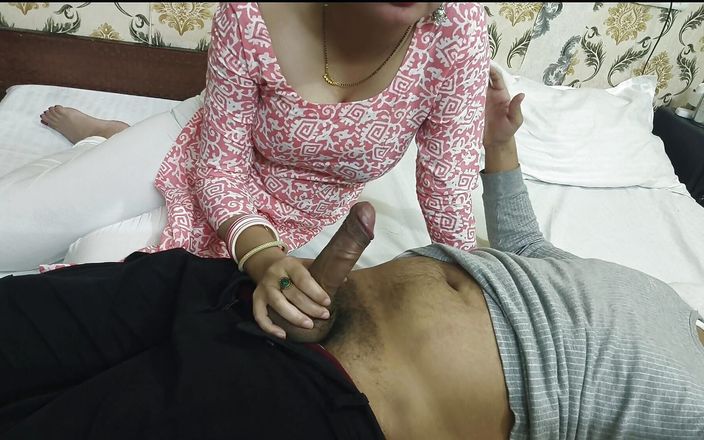 Indian Cheating Wife Fucking with Another Man but Caught! Hindi Sex
