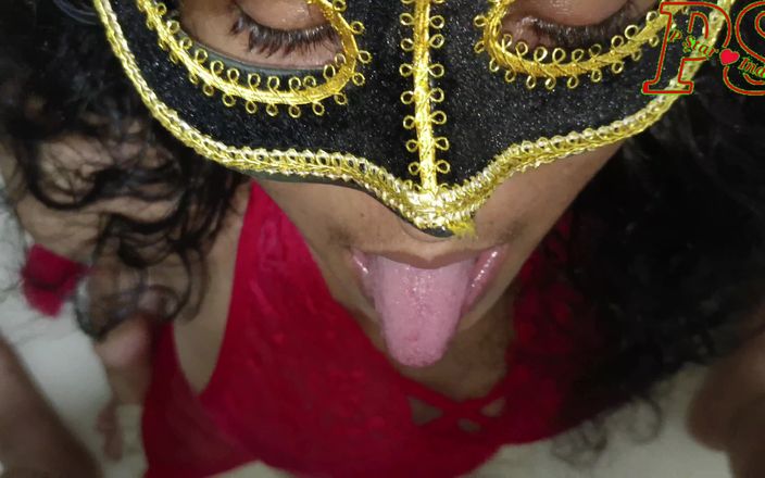 Indian Desi blowjob with mouth cumshot