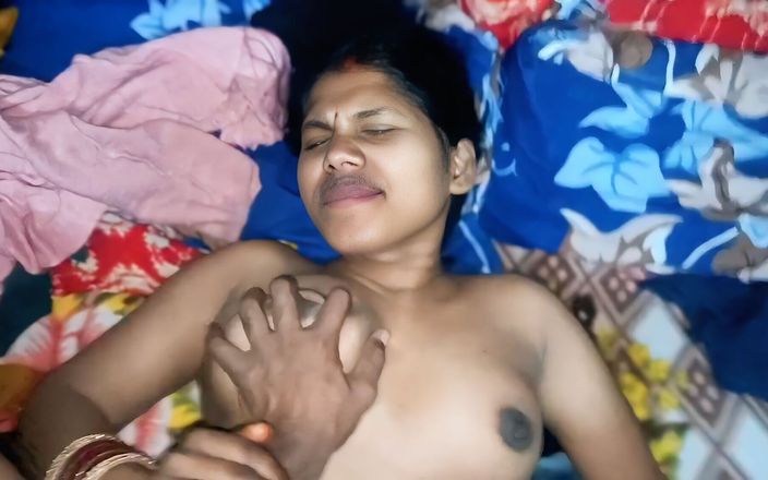 Indian Desi Couple First Night Sex. First Night Romance