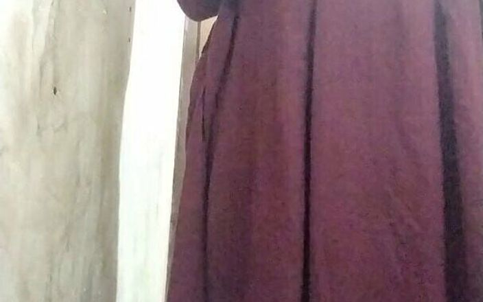 Indian Desi girl bathing after college and fingering in anal