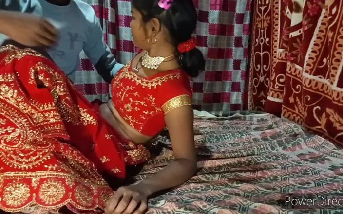 Indian First Night Beautiful Couple Hard Fucking