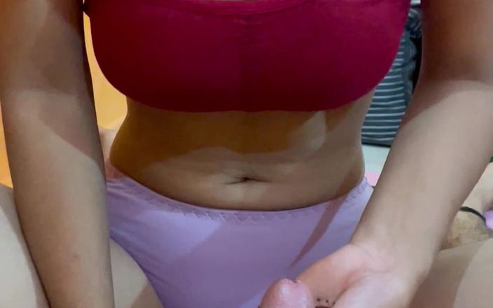 Indian Girl Friend Riya Massage My Dick